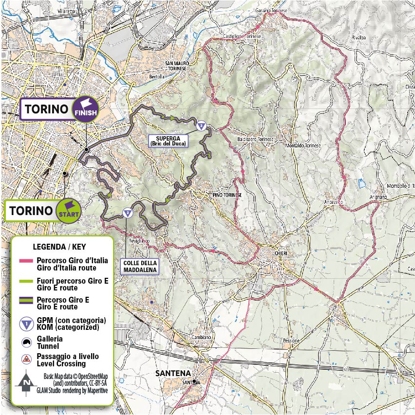 Tappa 11 del Giro-E 2022: Torino, Torino