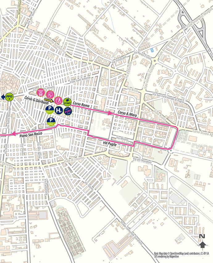 Partenza/Start Tappa X Giro-E Enel X Way 2023