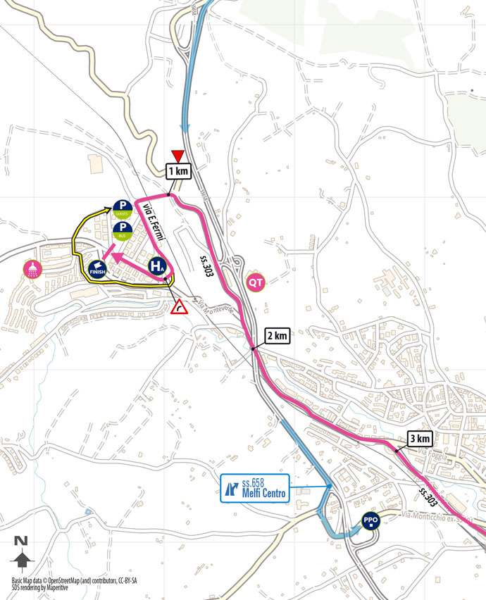 Arrivo/Finish Tappa 3 Giro-E Enel X Way 2023