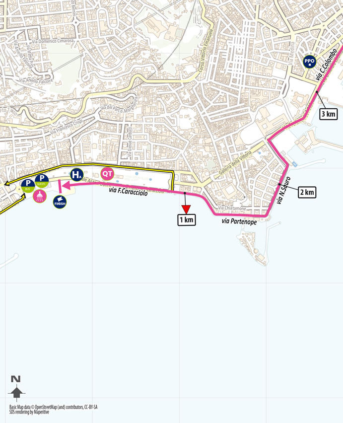 Arrivo/Finish Tappa 6 Giro-E Enel X Way 2023