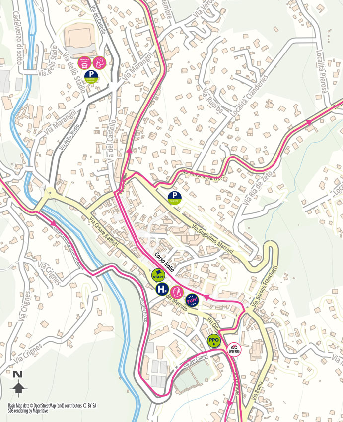 Partenza/Start Tappa 19 Giro-E Enel X Way 2023