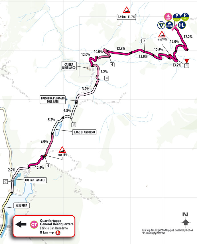 Arrivo/Finish Tappa 19 Giro-E Enel X Way 2023