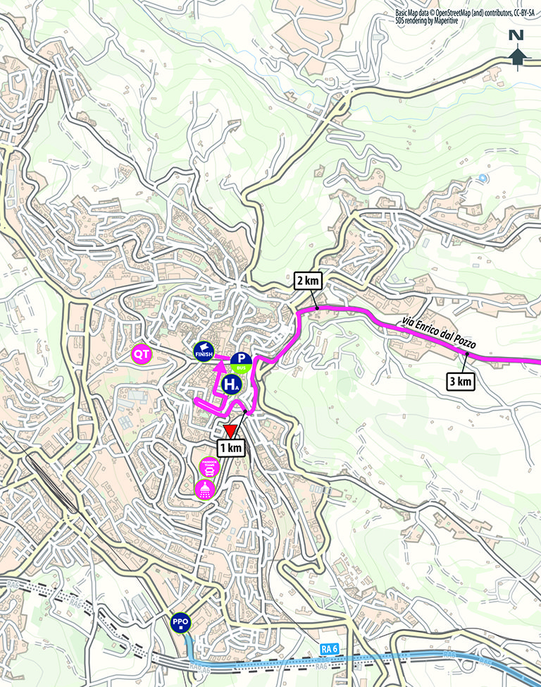 Arrivo/Finish Tappa 7 Giro-E 2024