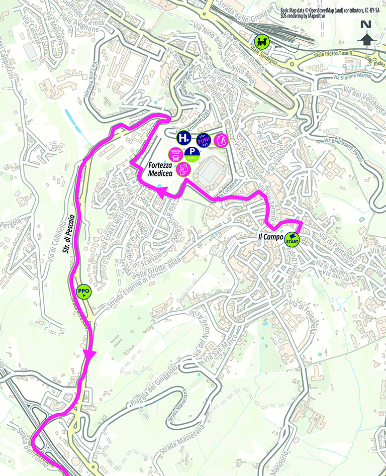 Arrivo/Finish Tappa 6 Giro-E 2024
