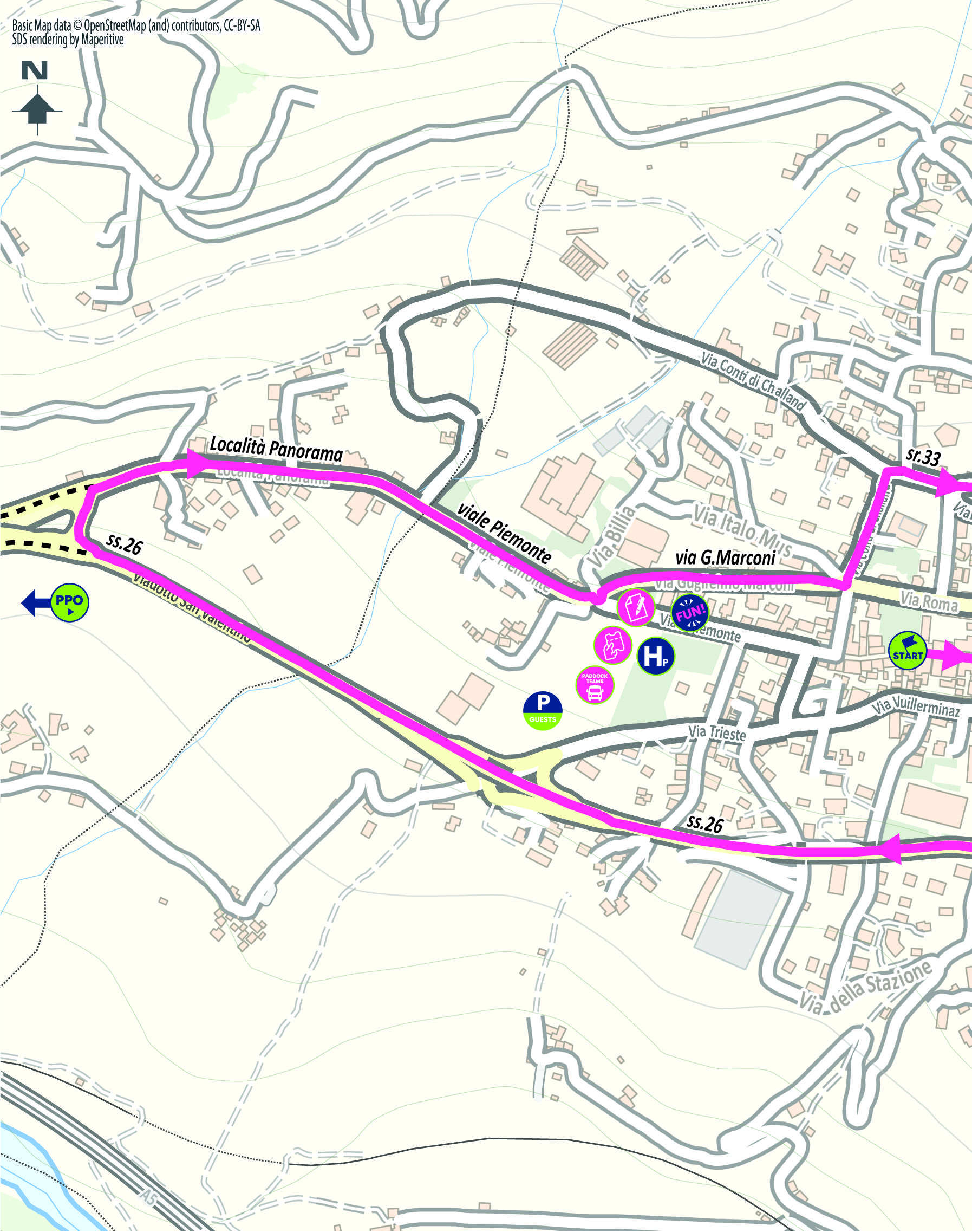 Partenza/Start Tappa 16 Giro-E 2025