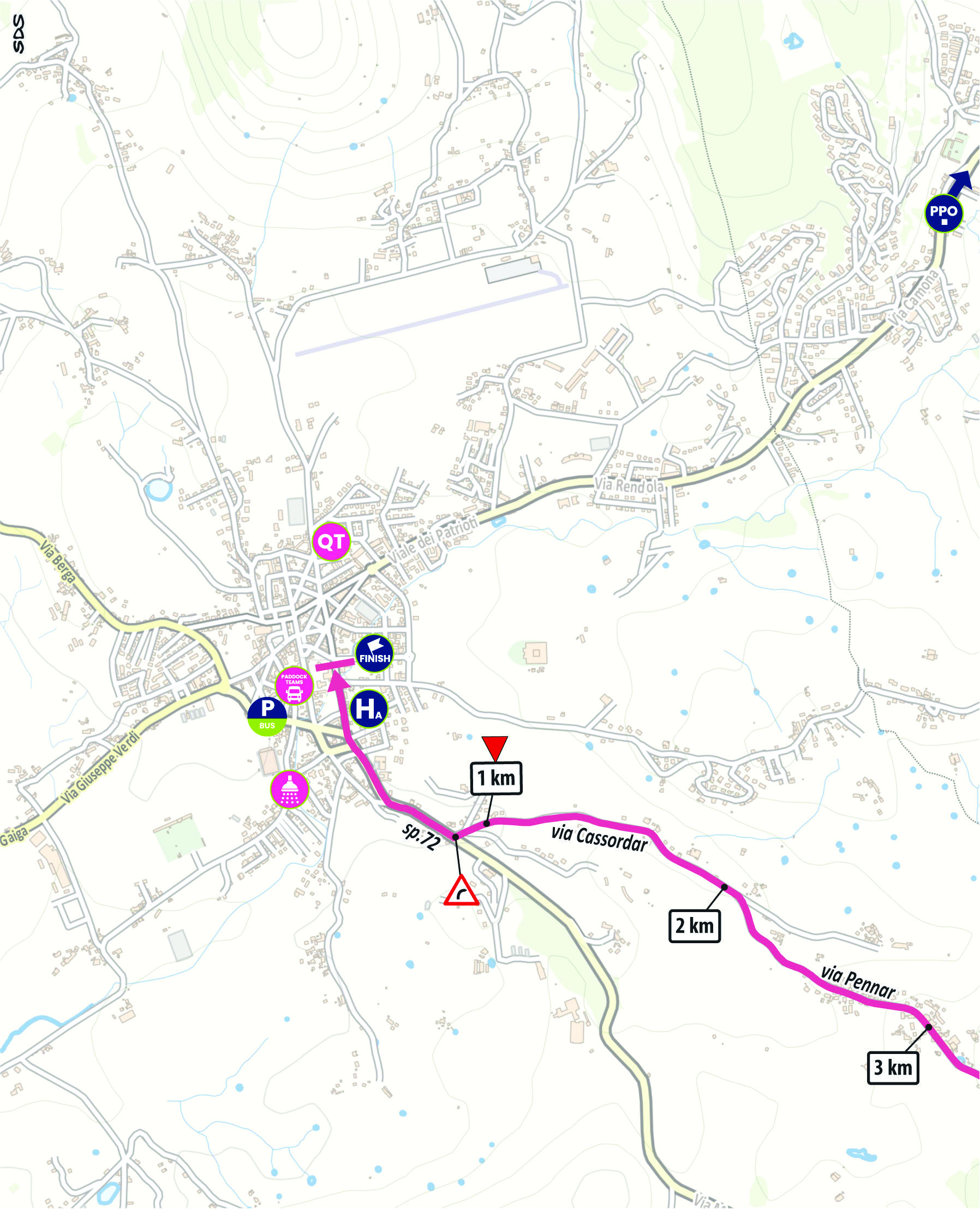 Arrivo/Finish Tappa 12 Giro-E 2025