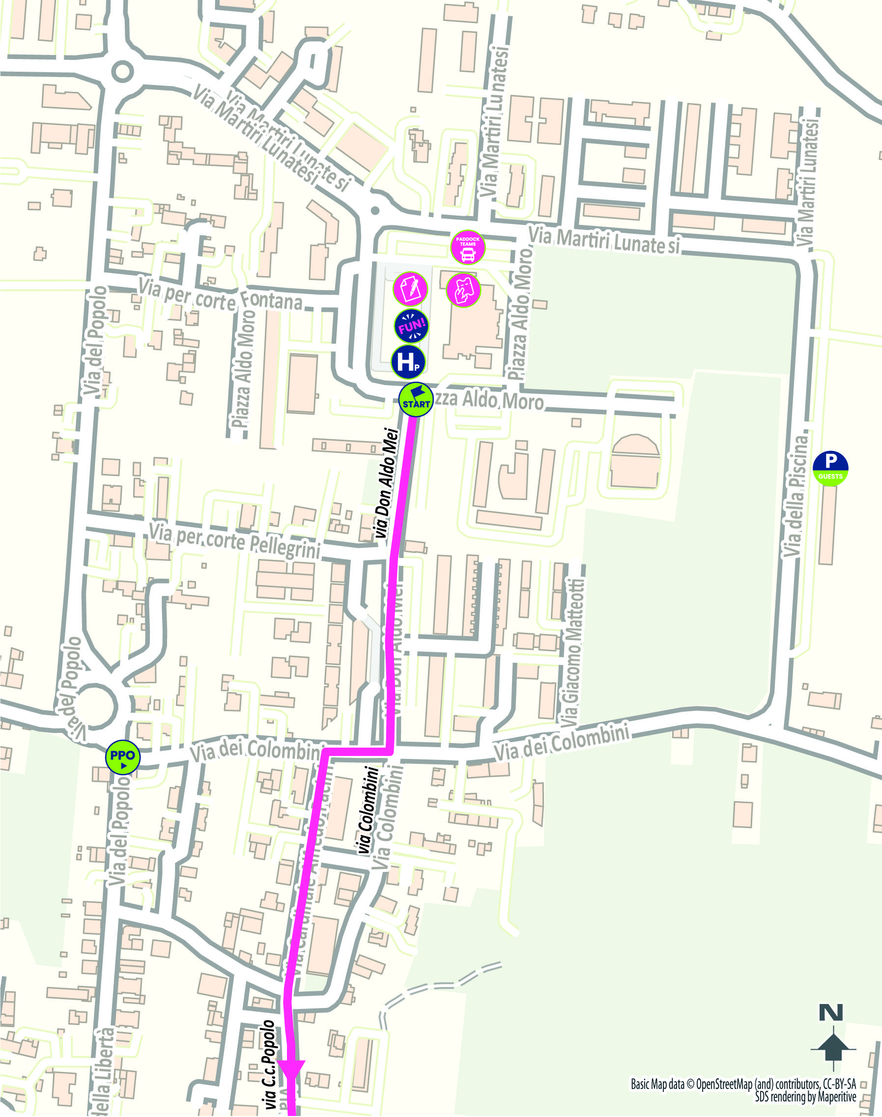 Partenza/Start Tappa 7 Giro-E 2025