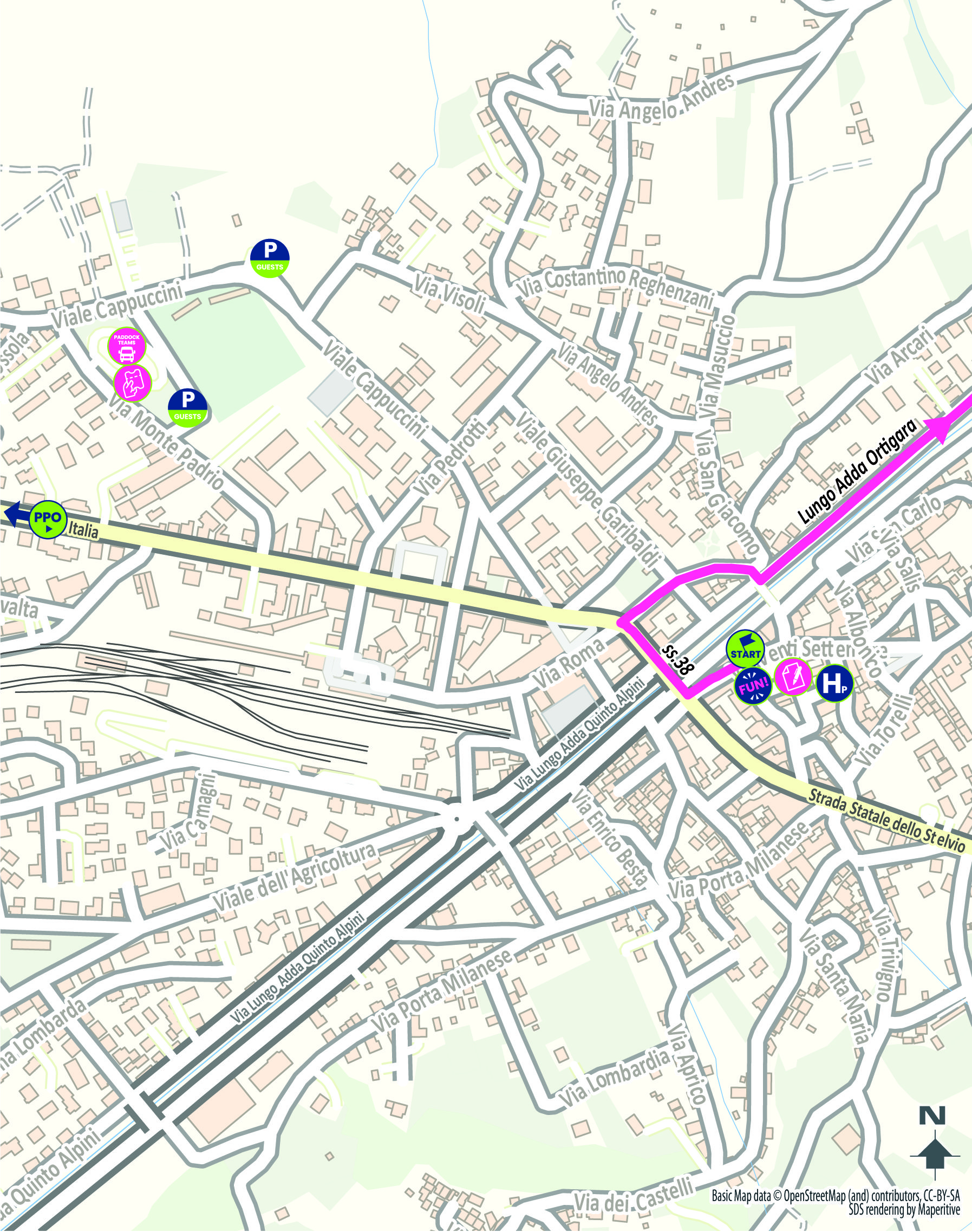 Partenza/Start Tappa 14 Giro-E 2025