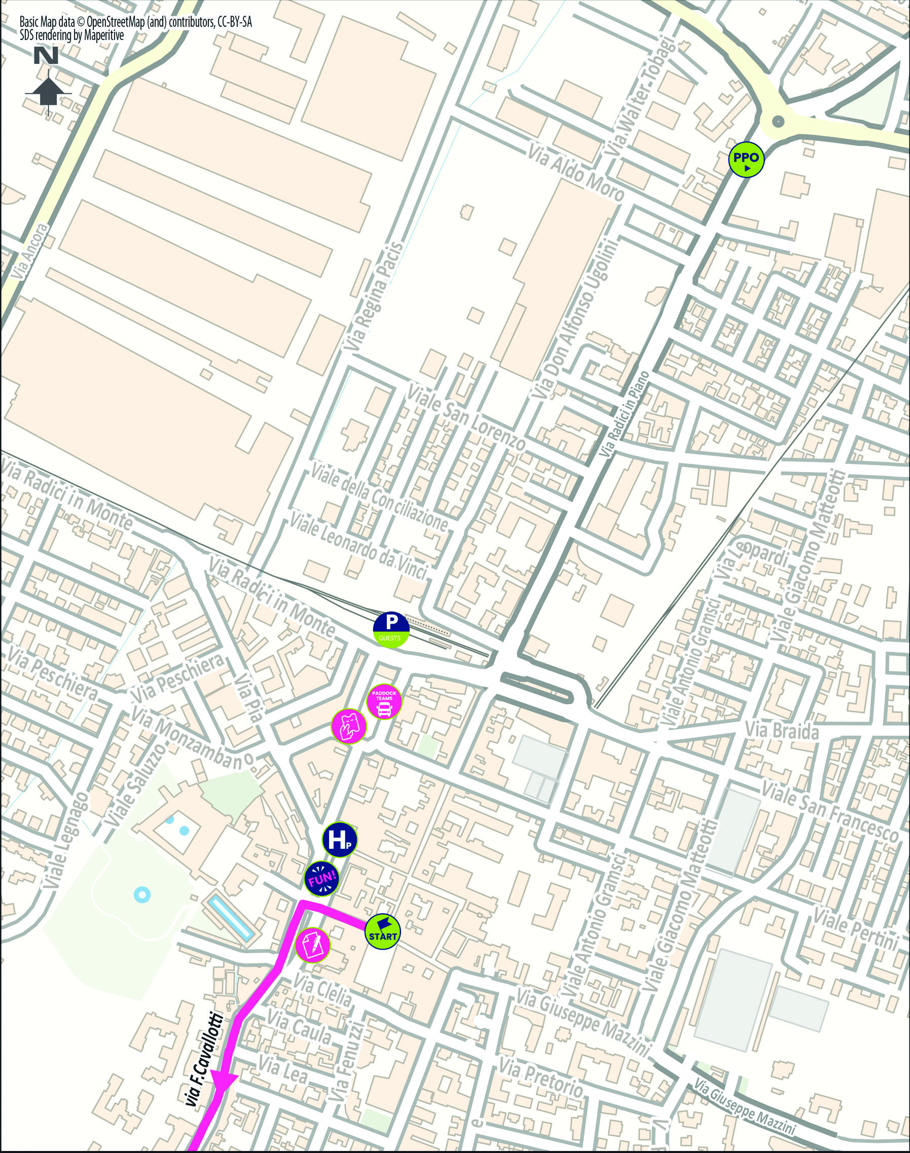 Partenza/Start Tappa 8 Giro-E 2025