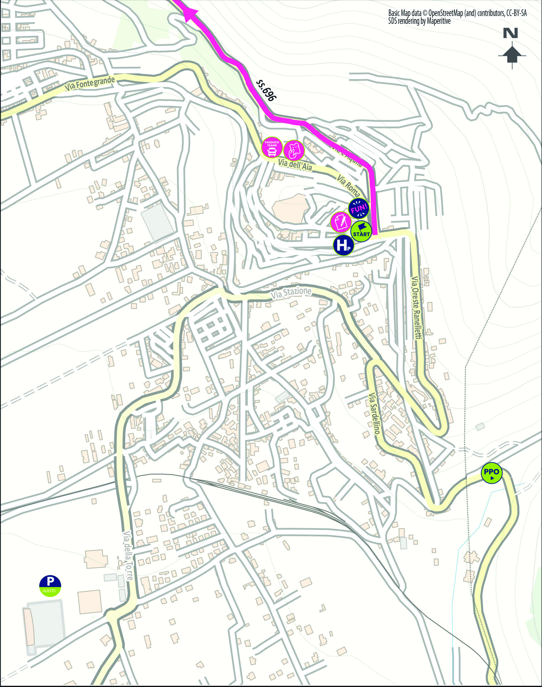 Partenza/Start Tappa 4 Giro-E 2025