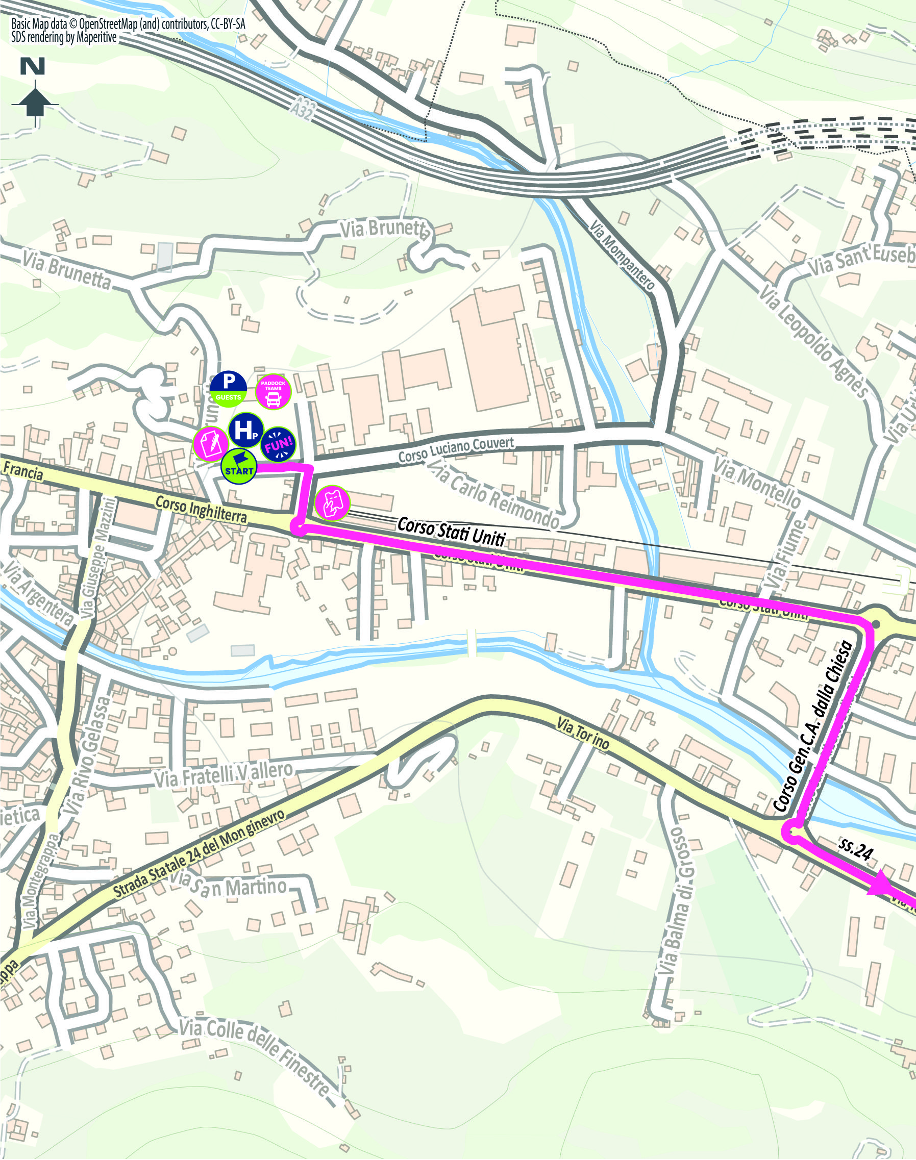 Partenza/Start Tappa 17 Giro-E 2025