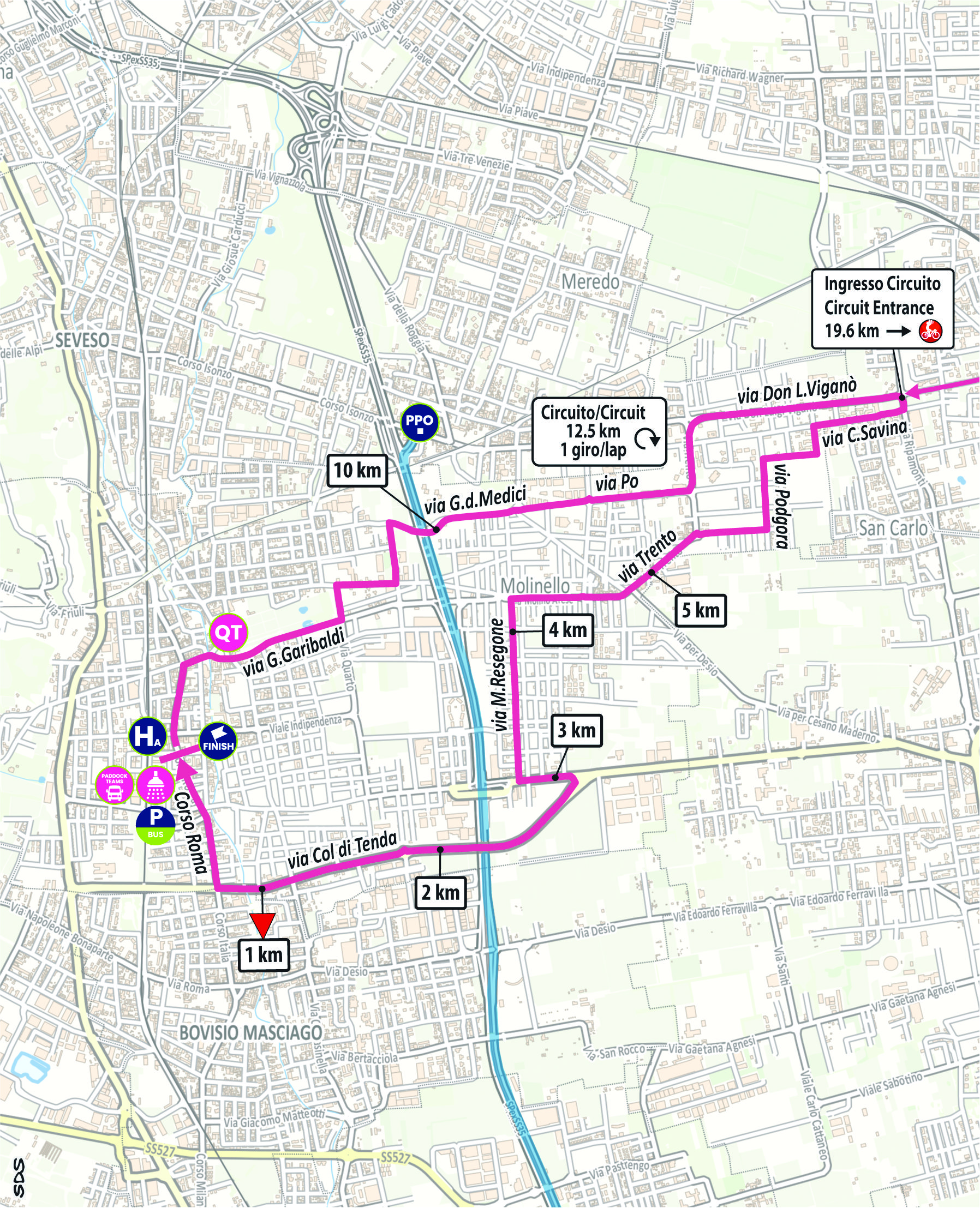 Arrivo/Finish Tappa 15 Giro-E 2025